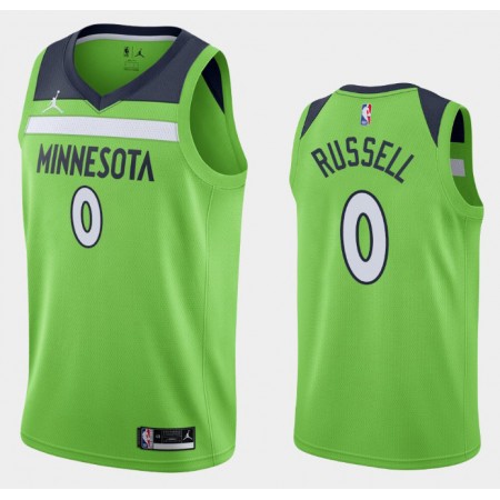 Canotte Uomo Minnesota Timberwolves D Angelo Russell 0 2020-21 Jordan Brand Statement Edition Swingman